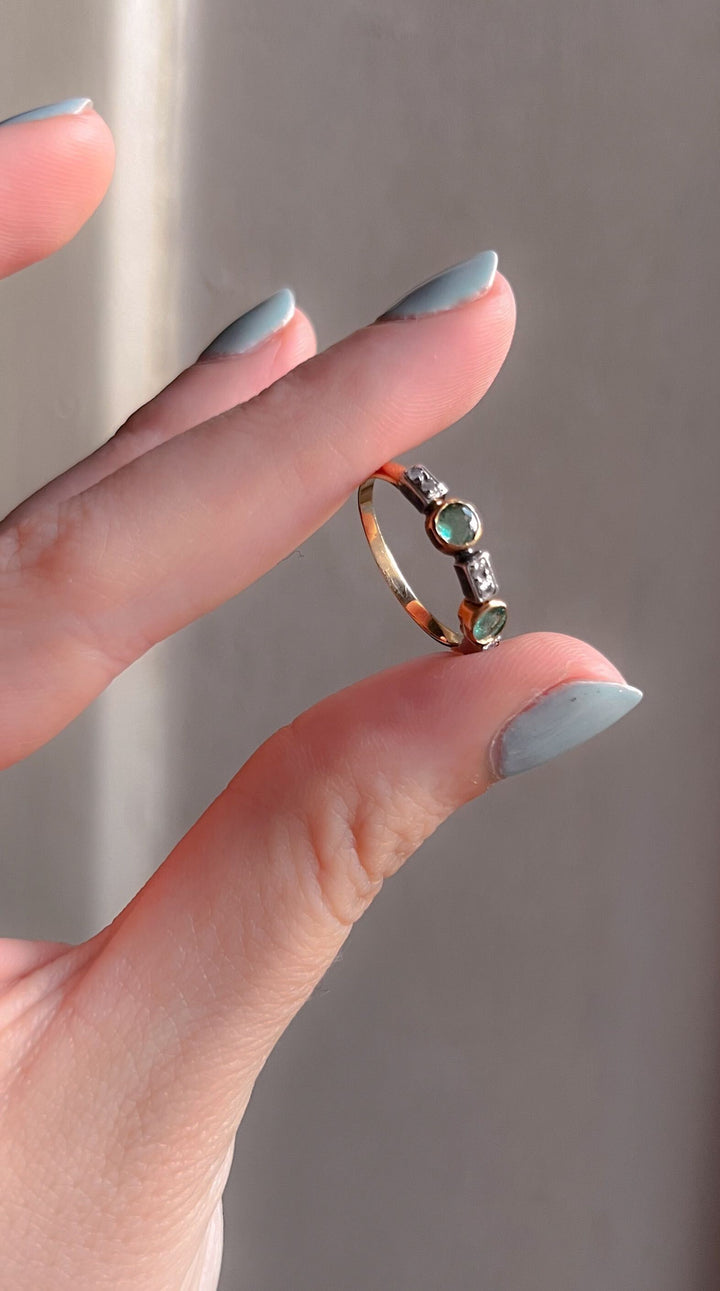 15k, Platinum, Diamond, and Emerald Band