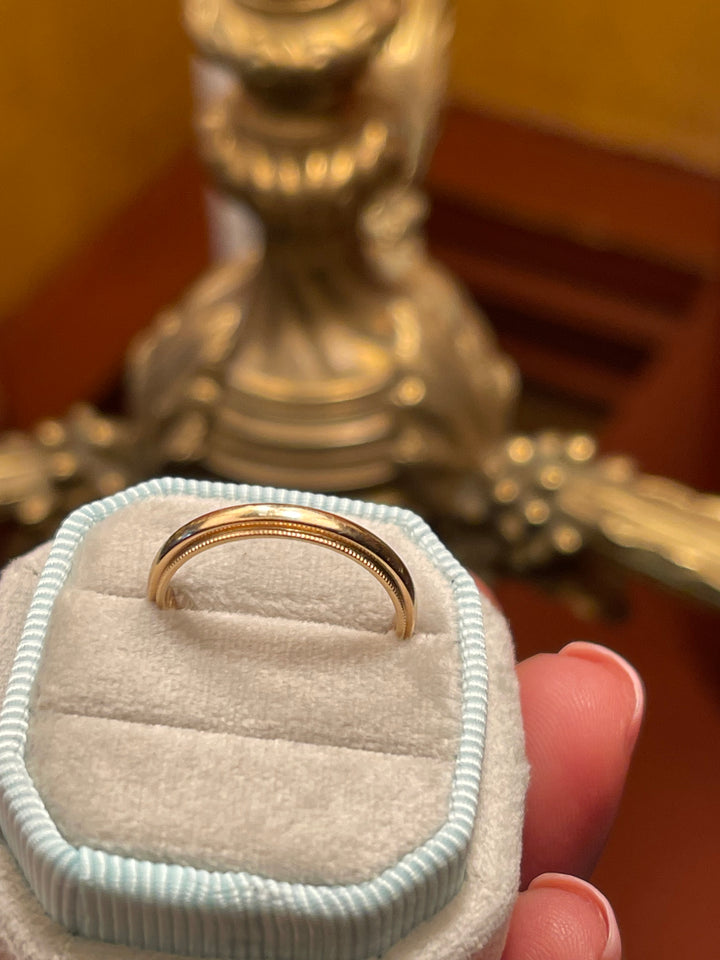 Yellow Gold Wedding Band