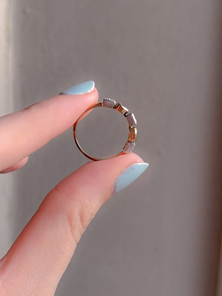 15k, Platinum, Diamond, and Emerald Band