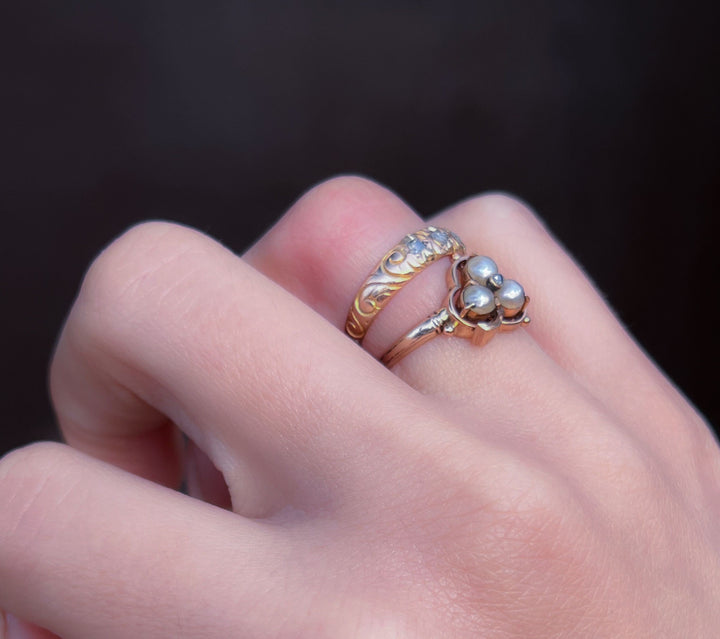 Delightful 14k Clover Ring