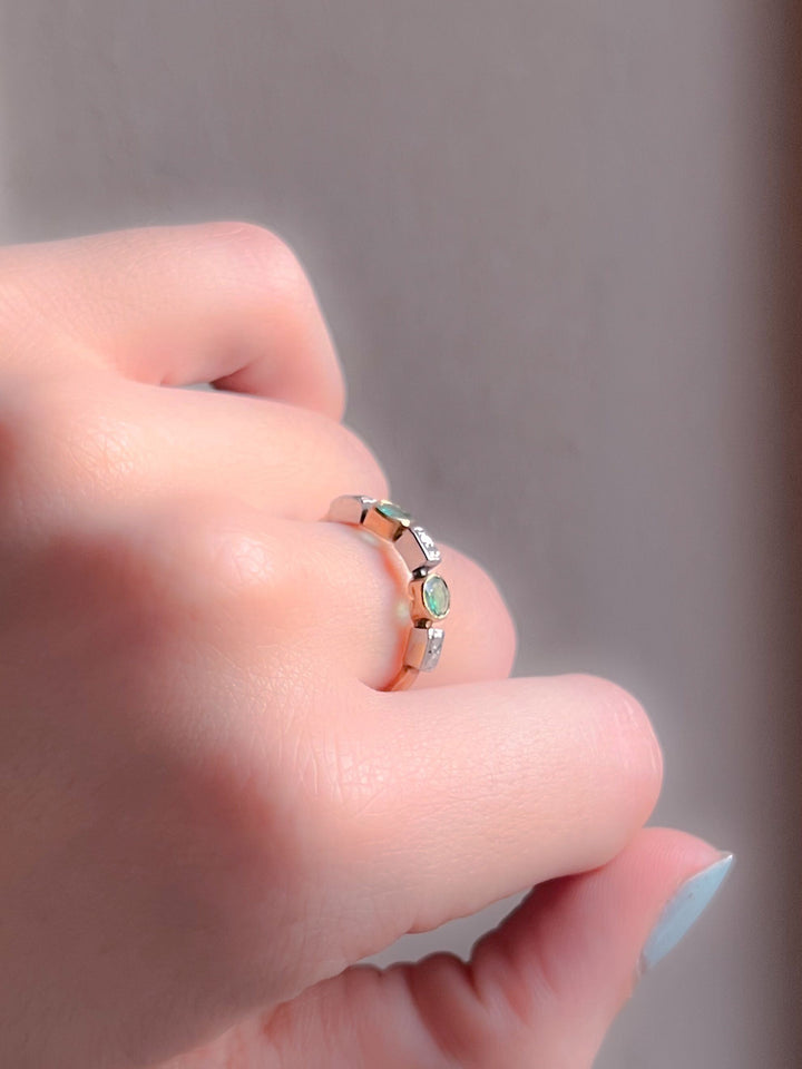 15k, Platinum, Diamond, and Emerald Band