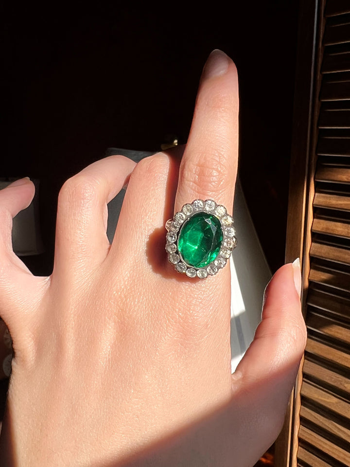 Georgian Foiled Paste Conversion Ring