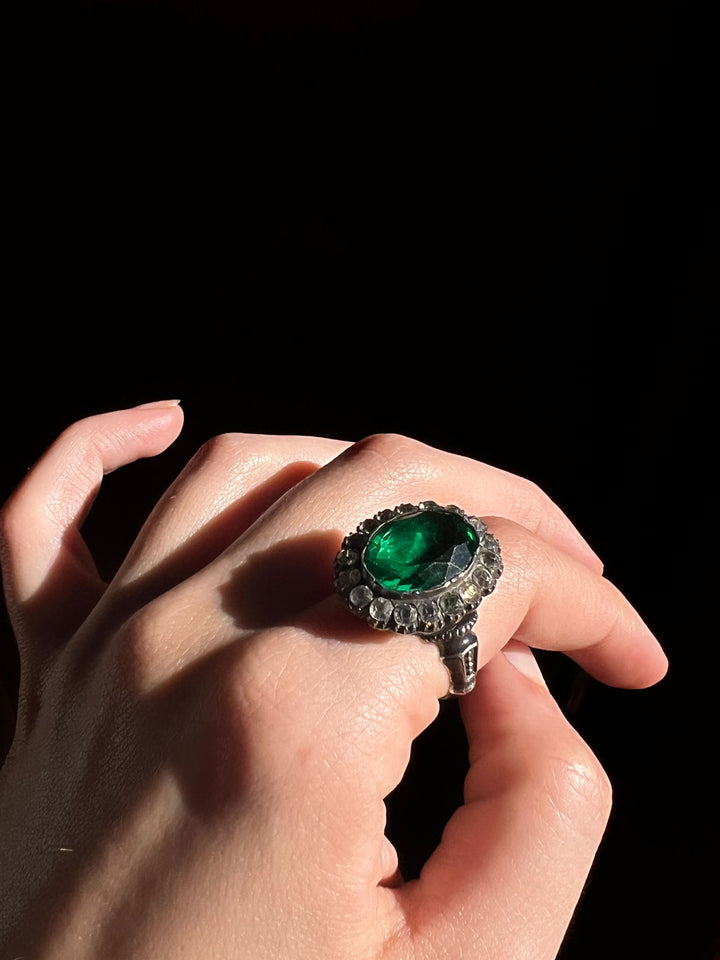 Georgian Foiled Paste Conversion Ring