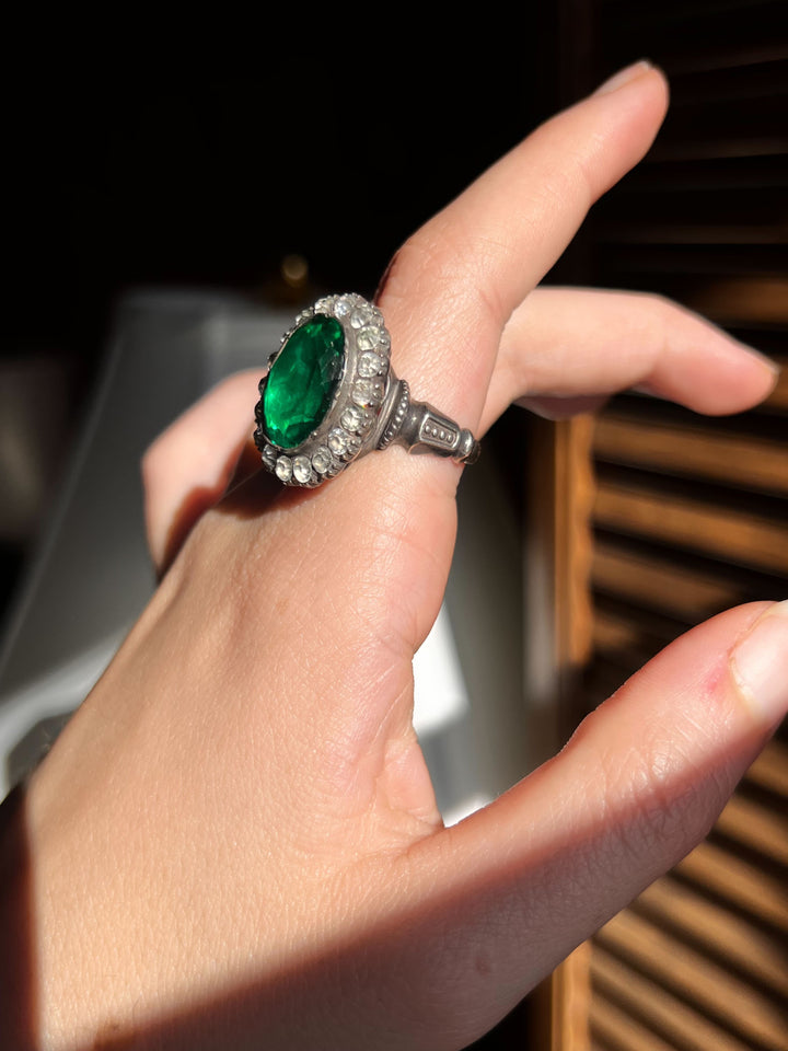 Georgian Foiled Paste Conversion Ring