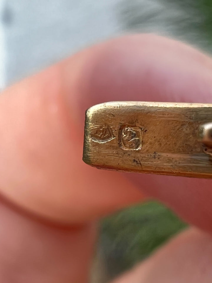 French Diamond Garland Necklace with En Tremblant Flower C. 1890