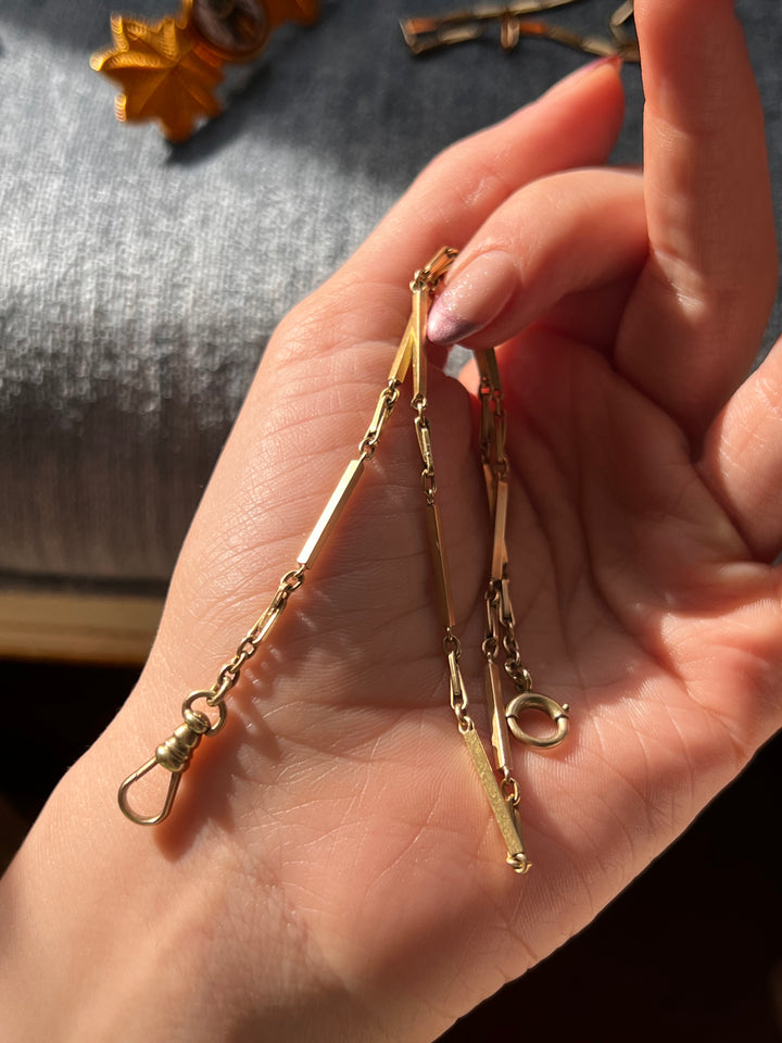 Fine 14K American Chain in Rich Yellow Gold 14"