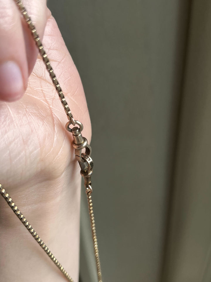 63" Double Dog Clip Lariat Chain