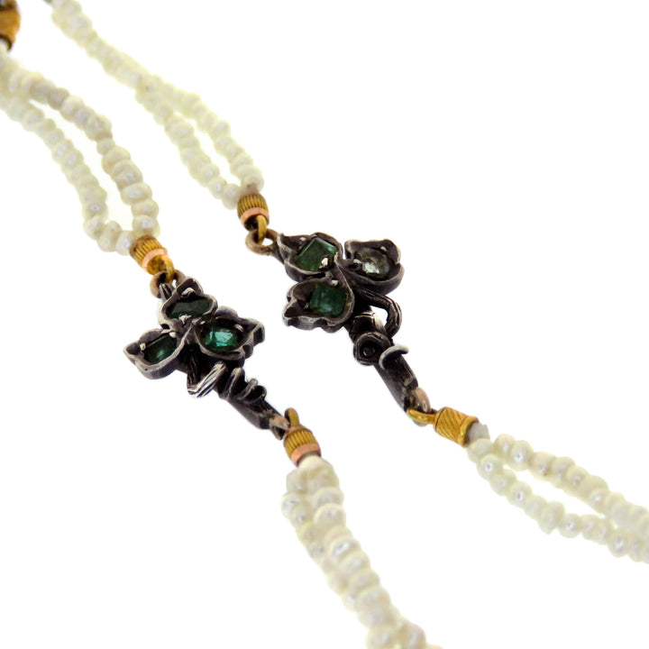 18k Italian Grapevine Necklace