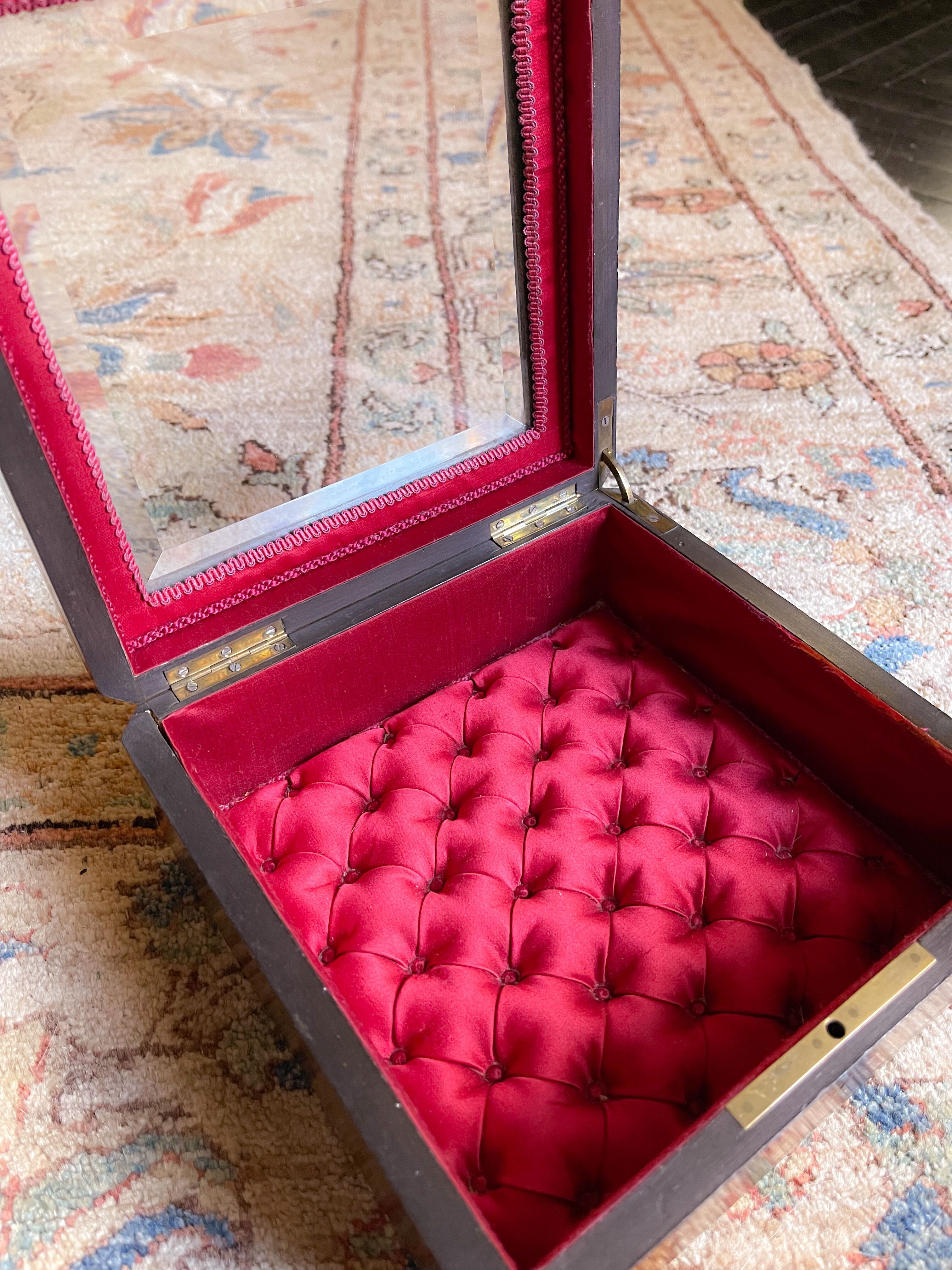 Exceptional French napoleon III Period Jewelry Box