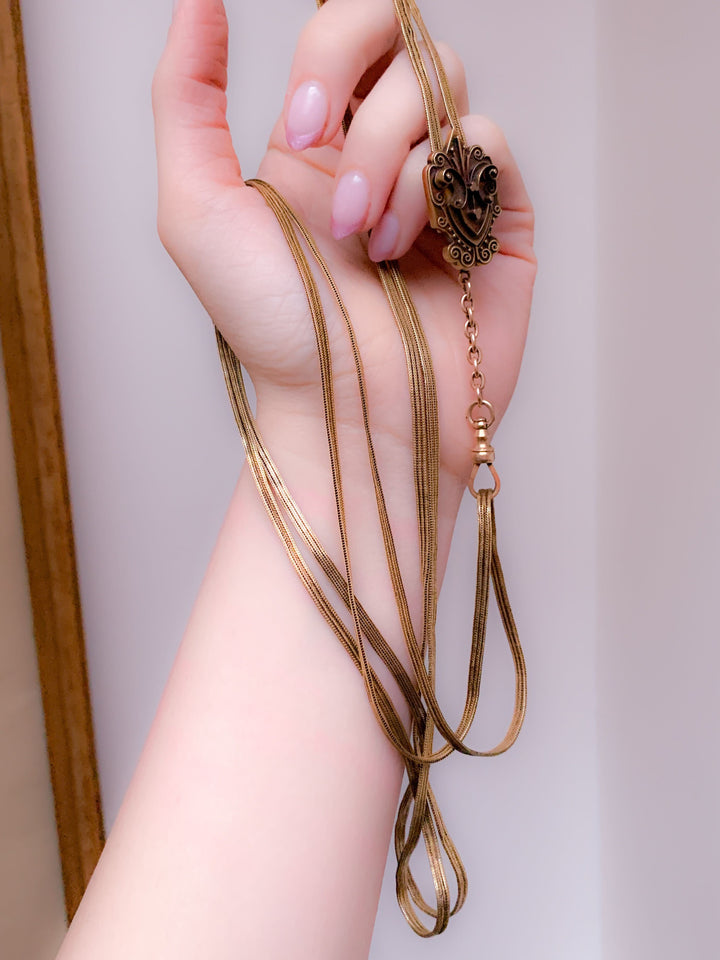 14k Exceptional Long Guard with Aesthetic Movement Slide