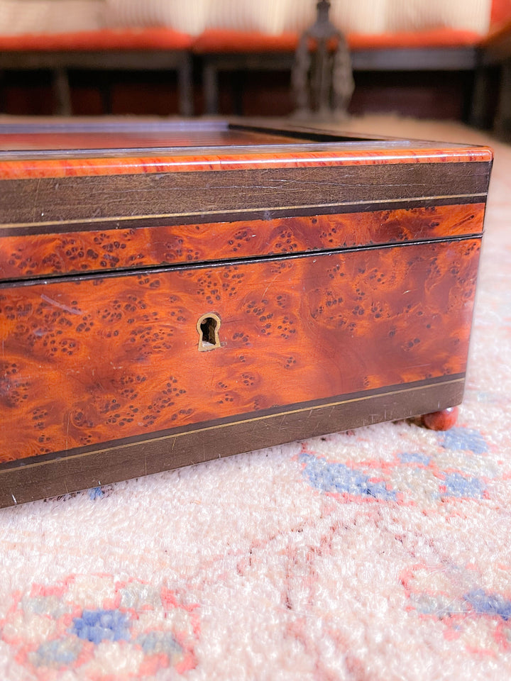Exceptional French napoleon III Period Jewelry Box
