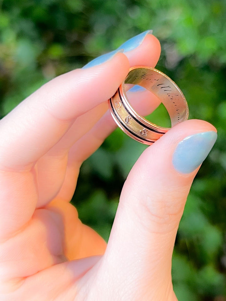 18k Memorial Ring Commemorating Thomas Atkinson, obt 1813