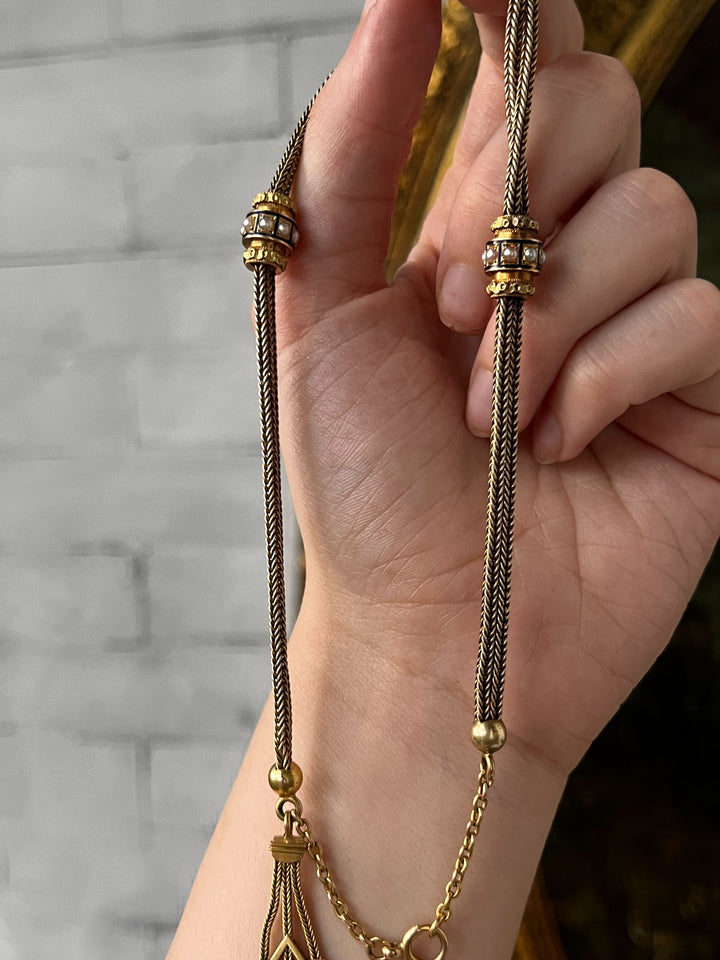 Outrageous 15k Prince Albert Chain