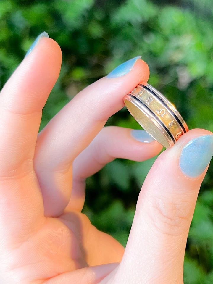 18k Memorial Ring Commemorating Thomas Atkinson, obt 1813