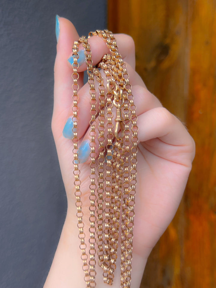 60” Victorian Double Ring 9k Long Guard