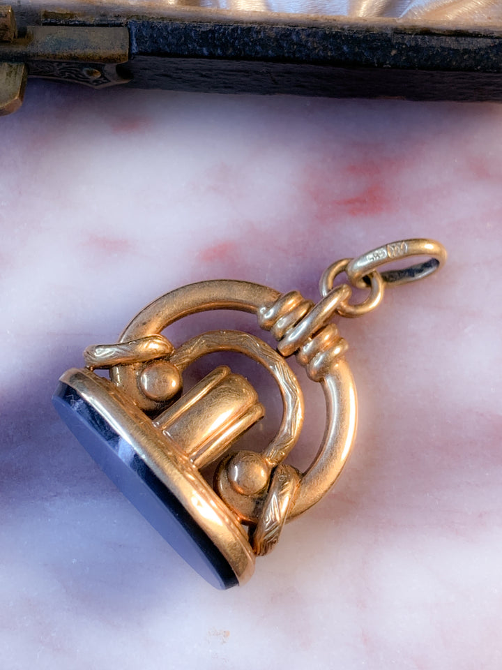 Niccolo Onyx Fob Circa 1880