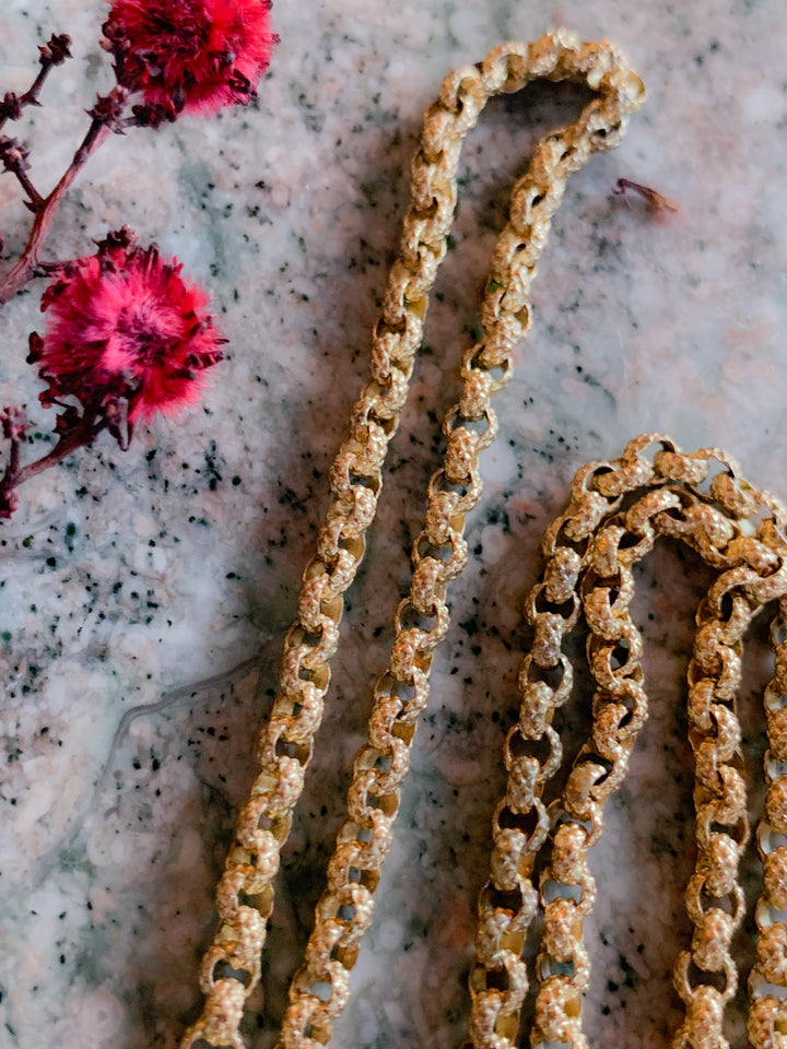 English Georgian Pinchbeck Chain