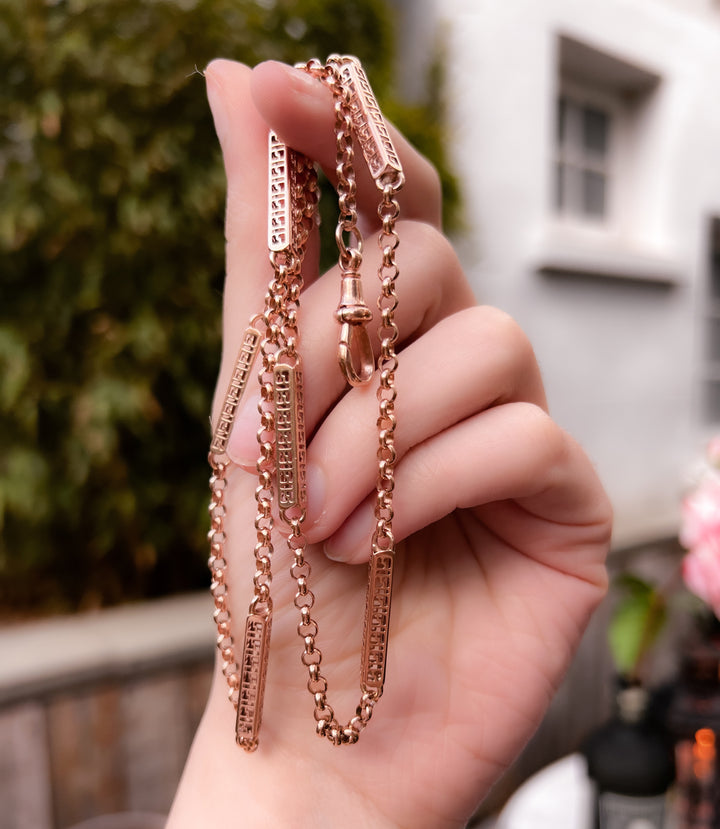 Gorgeous 9k Perfume Chain