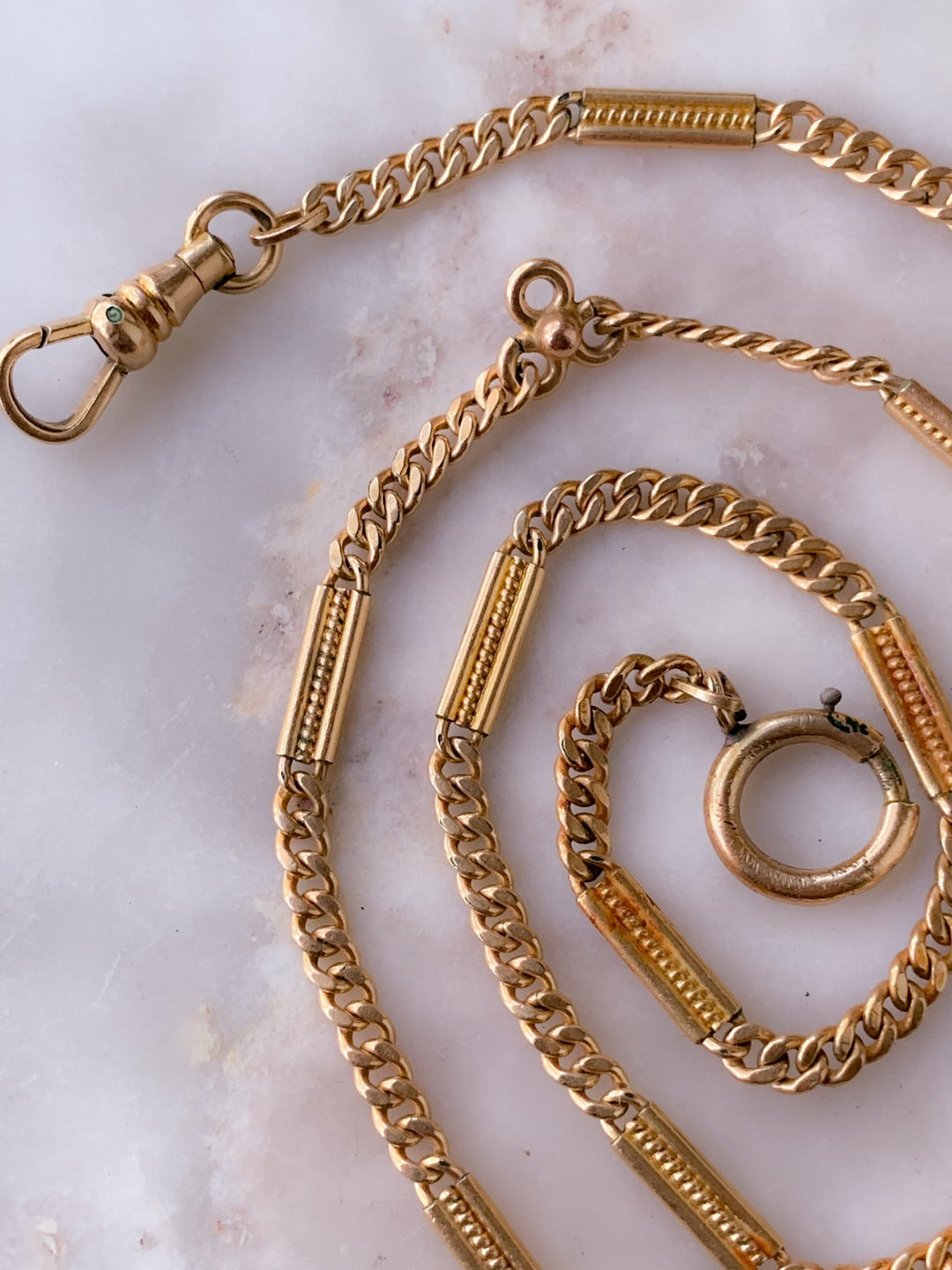 Rolled Gold Watch Chain c.1880