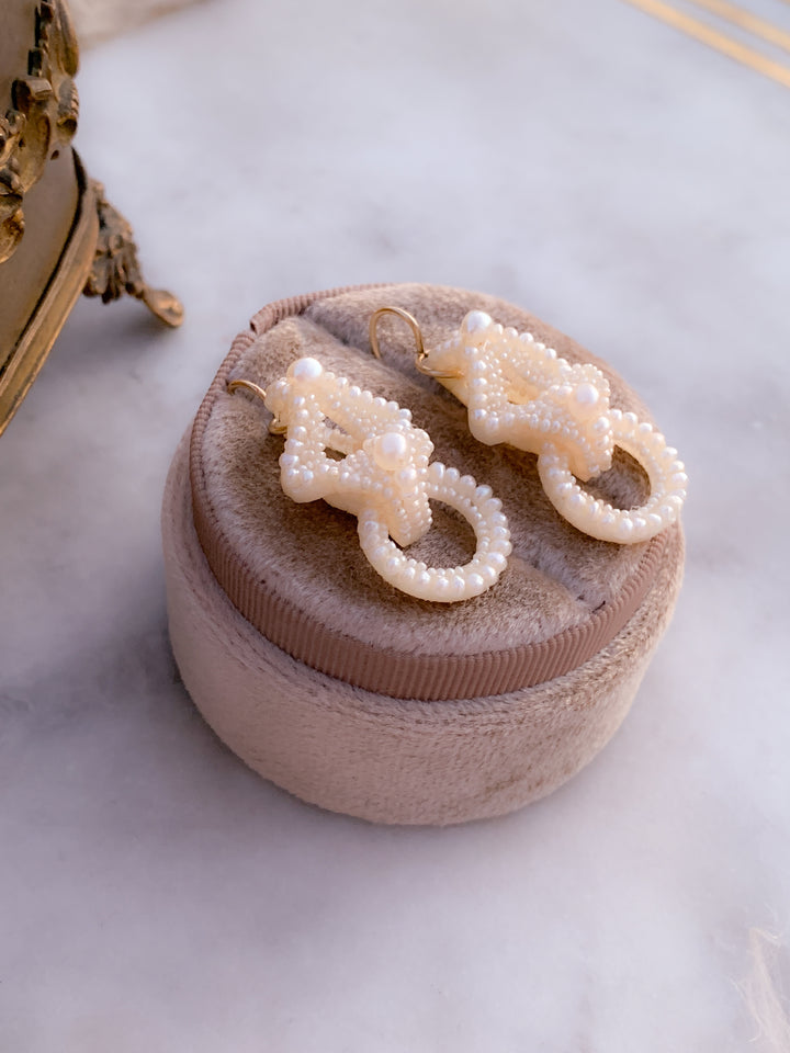 19th Century Pearl Earrings