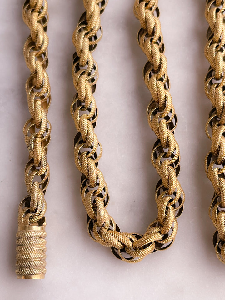 Outstanding Georgian Prince of Wales Link Chain
