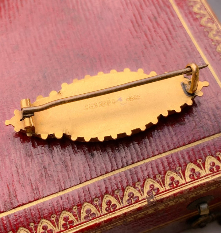 9k Archeological Revival Brooch