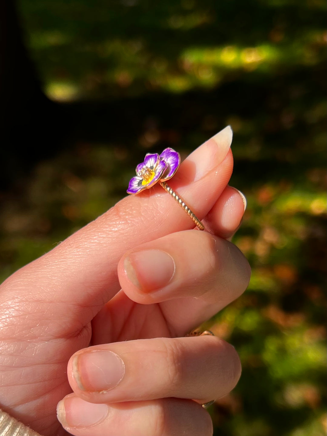 10ct Pansy Ring