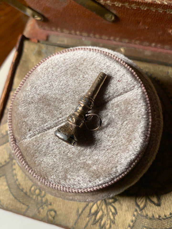 Superb Emerald Cut Diamond Mid Century Ribbon Band 1.35ctw (INCLUDE GEORGIAN FOB)