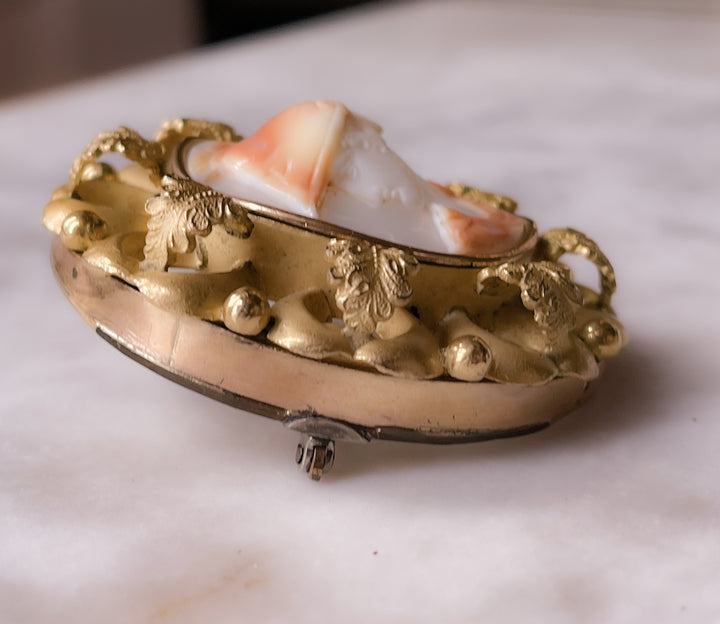 Large Scale Victorian Achilles Cameo