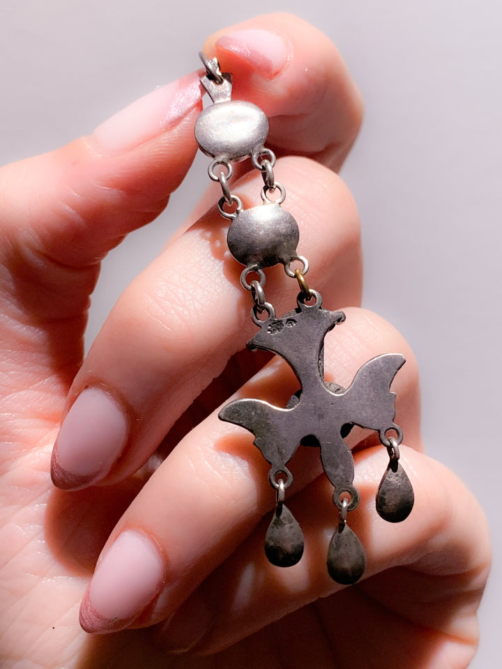 Stunning Sterling Silver St. Espirit Pendant