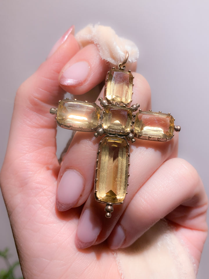 Outstanding Georgian Austinian Era Cross in 12k