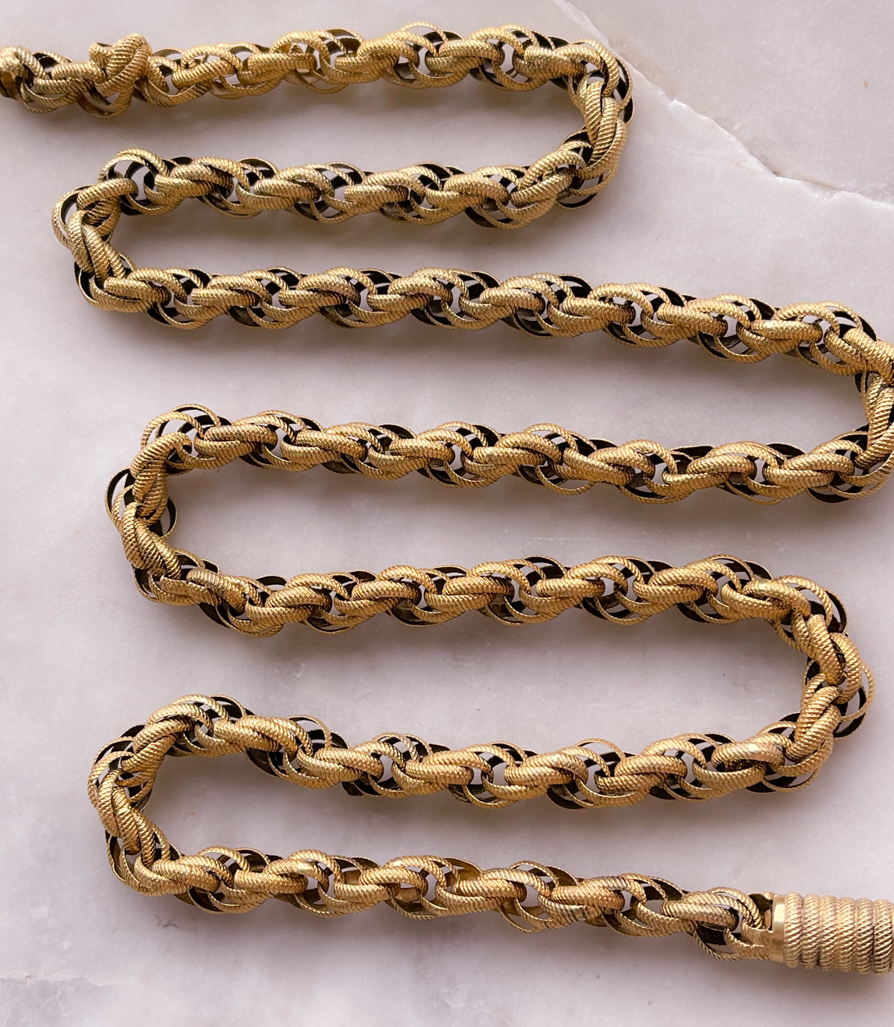 Outstanding Georgian Prince of Wales Link Chain