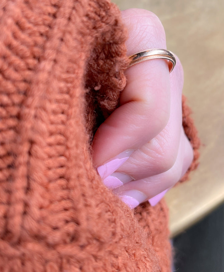 14ct Yellow Gold Wedding Band Circa 1960