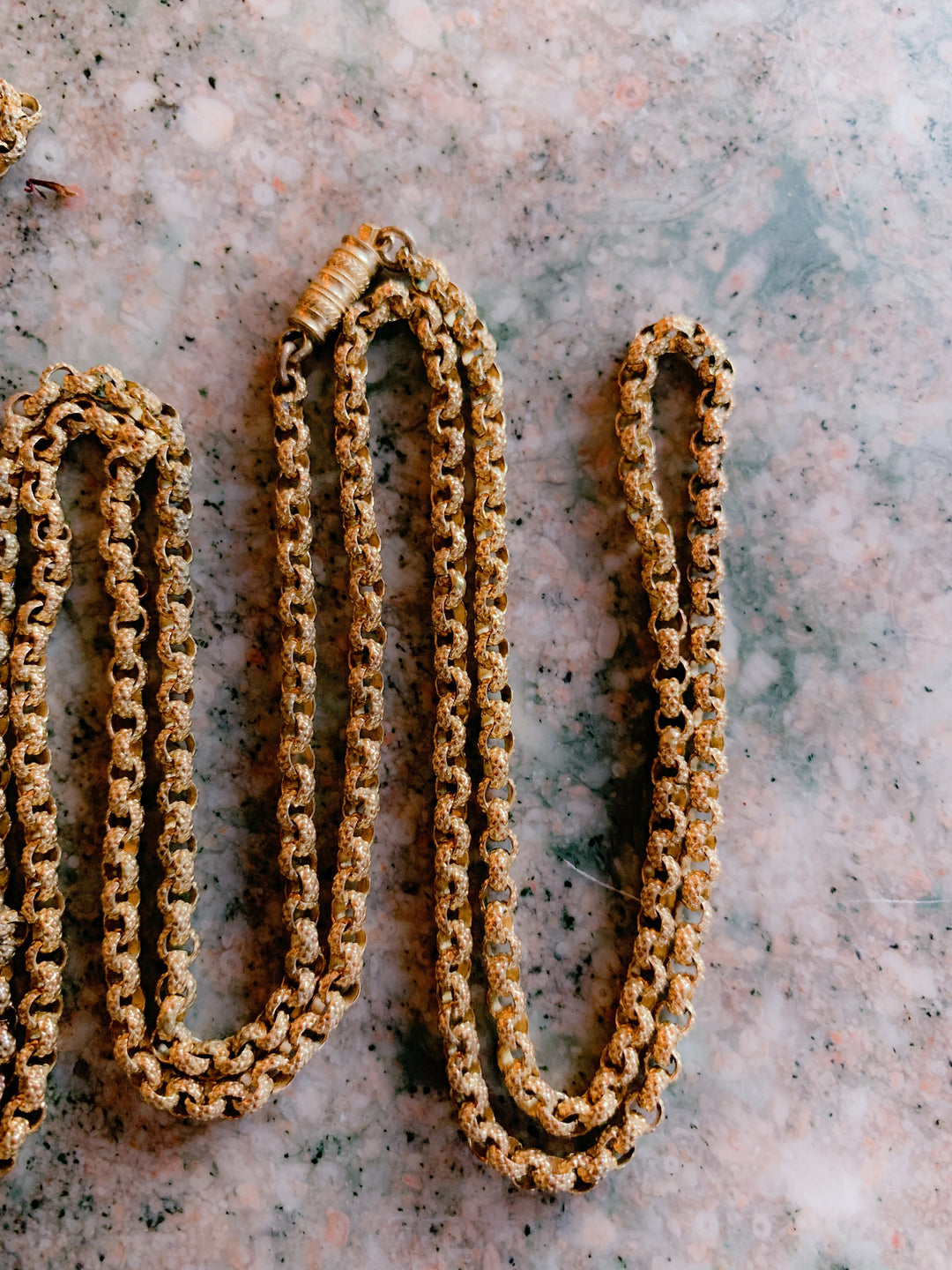English Georgian Pinchbeck Chain