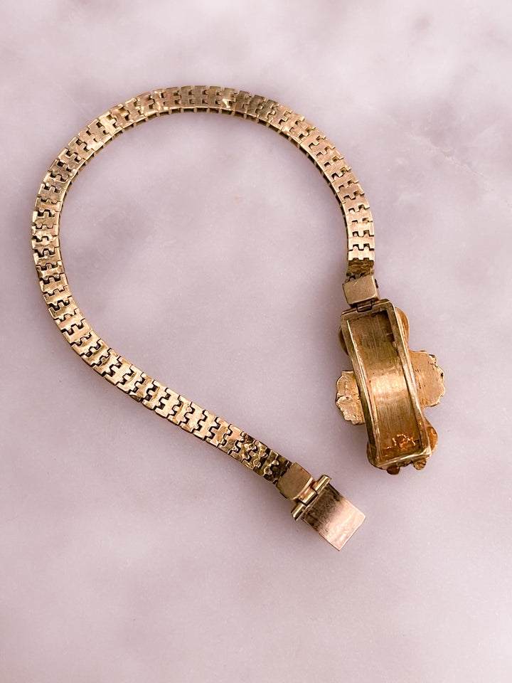 18k French Hallmarked Bracelet Circa 1850