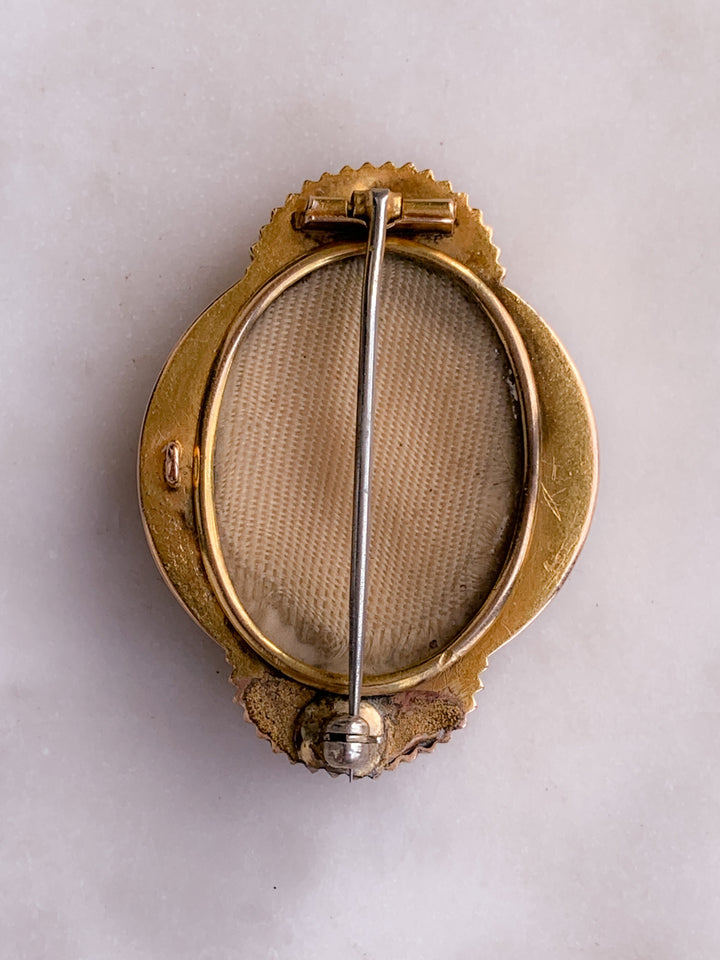 Gorgeous 15k Victorian Diamond Brooch