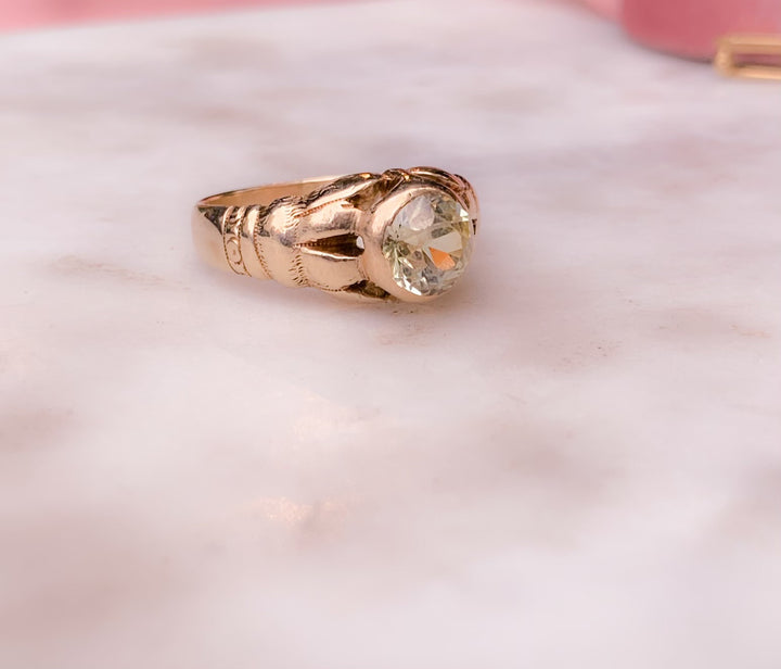 Victorian Citrine Ring