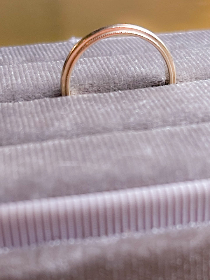14ct Yellow Gold Wedding Band Circa 1960