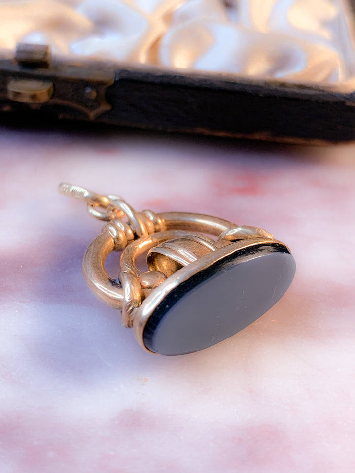 Niccolo Onyx Fob Circa 1880