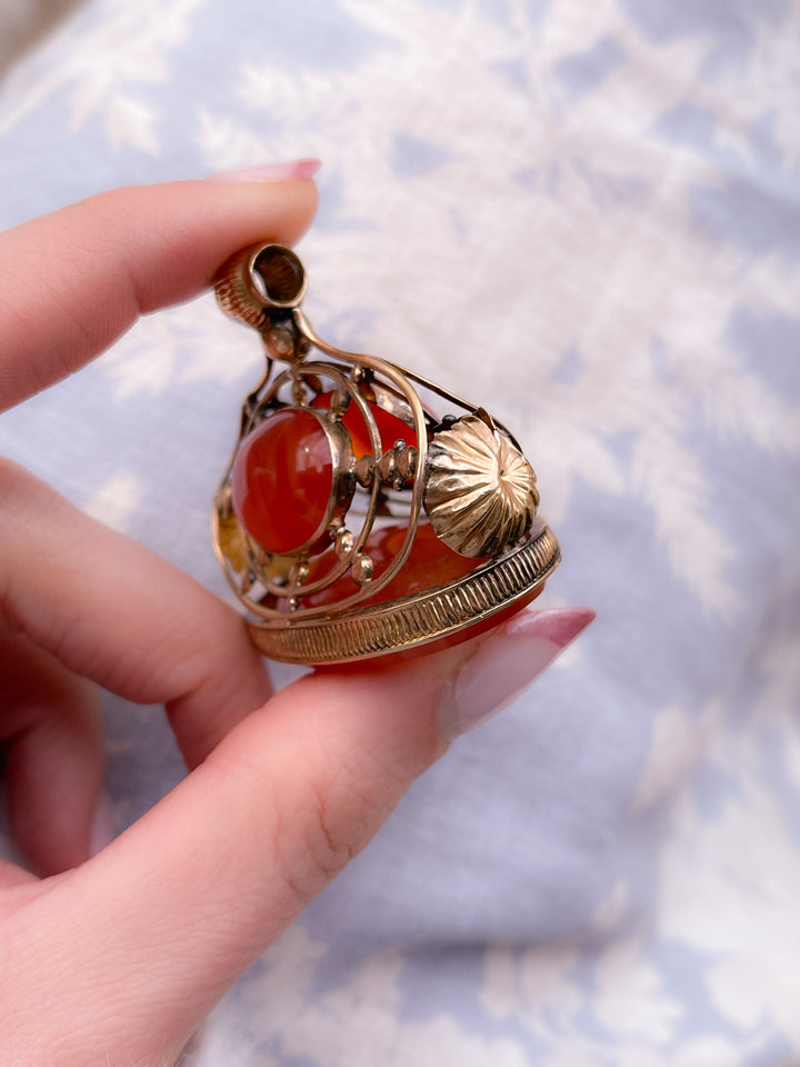 Georgian 18k Fob