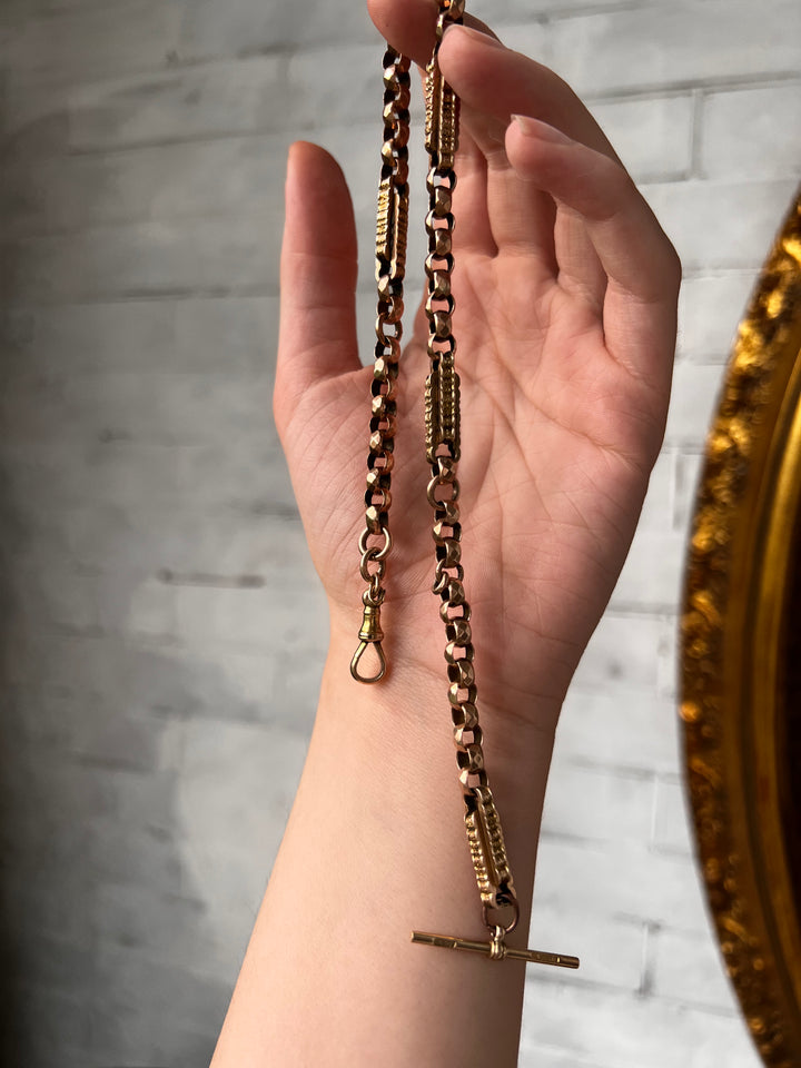 9k Train-Car Style Prince Albert Chain