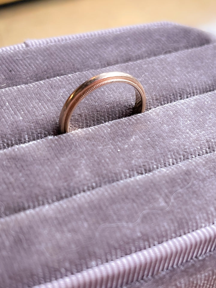 14ct Yellow Gold Wedding Band Circa 1960