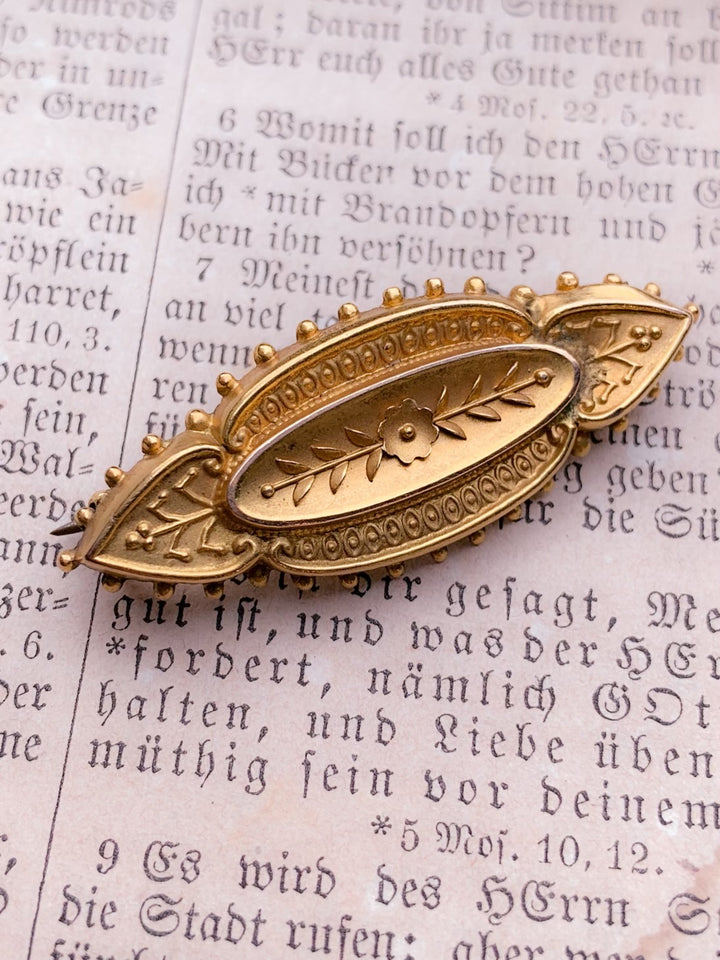 9k Archeological Revival Brooch