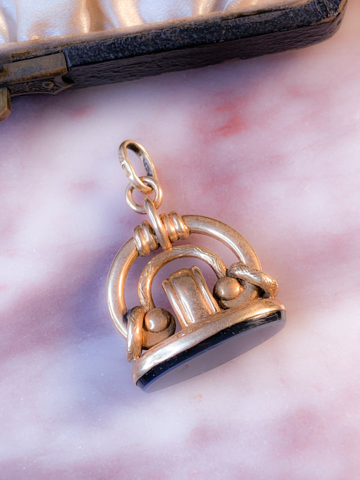 Niccolo Onyx Fob Circa 1880
